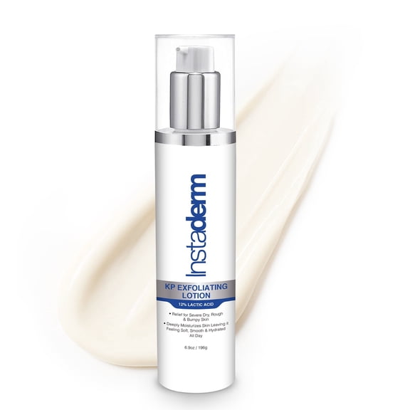 Keratosis Pilaris Treatment- KP Bump Eraser. Smoothing Exfoliating Moisturizing Lotion for Rough, Dry, Flakey & Bumpy Skin Conditions with Lactic Acid, AHA. Smooth Skin Body Cream.