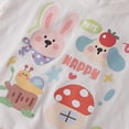 thumbnail image 5 of KPOPLK Baby Girls Toddler Clothes 2Pcs Summer Bow Embroidery Short Sleeve T-Shirt Tee Clothing Elastic Waist Shorts Set with Pockets(4-5 Years,Pink), 5 of 6