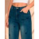 thumbnail image 5 of Pantalón Mezclilla Shendy Vendy Azul Egeo Straight-Leg Recto Ancho Tiro Alto Demin Mujer, 5 of 5