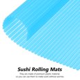 thumbnail image 2 of GOOHOCHY 3pcs Sushi Rolling Mats Sushi Making Pads Cortina de plástico Gadgets de sushi caseros, 2 of 7