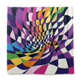 thumbnail image 2 of Yayeee Shower Curtain with Hooks 72"x72" Waterproof Fabric Bathroom Hanging Decor, Purple Wavy Plaid, 2 of 5
