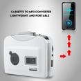 thumbnail image 1 of Cassette Tape to MP3 Converter, Portable USB Flash Drive Capture Audio Music Player, 1 of 7