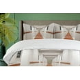 thumbnail image 4 of Ambesonne Space Duvet Cover Sets, Interior Corridor, 2-Queen, White and Red, 4 of 7
