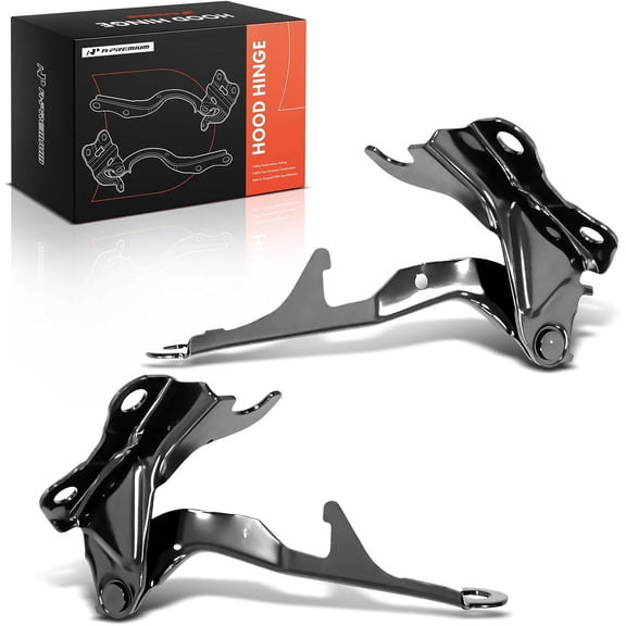 A-Premium Driver and Passenger Hood Hinges | Compatible with Toyota Camry 2000-2001, Set of 2 Front Left and Right Side Hood Hinges, Replace# 53420AA011, 53410AA011