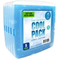 thumbnail image 2 of Ice Pack for Lunch Box - 5 Ice Packs - Original Slim & Long-Lasting Freezer Packs for your Lunch or Cooler Bag, 2 of 6
