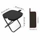 thumbnail image 4 of Silla taburete plegable portátil | Diseño de bolso y estuche para acampar, pescar, viajar y actividades al aire libre | Asiento de tela 600D ligero y compacto, 4 of 8