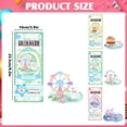 thumbnail image 3 of NANDIYNZHI Cute Aesthetic Stickers Set, 3D Layered Stickers, Embossed Stackable Sticker Set, Coral Sea Theme, Cute Waterproof Decals for Laptop Scrapbooking Journaling, Household Essentials, 3 of 4
