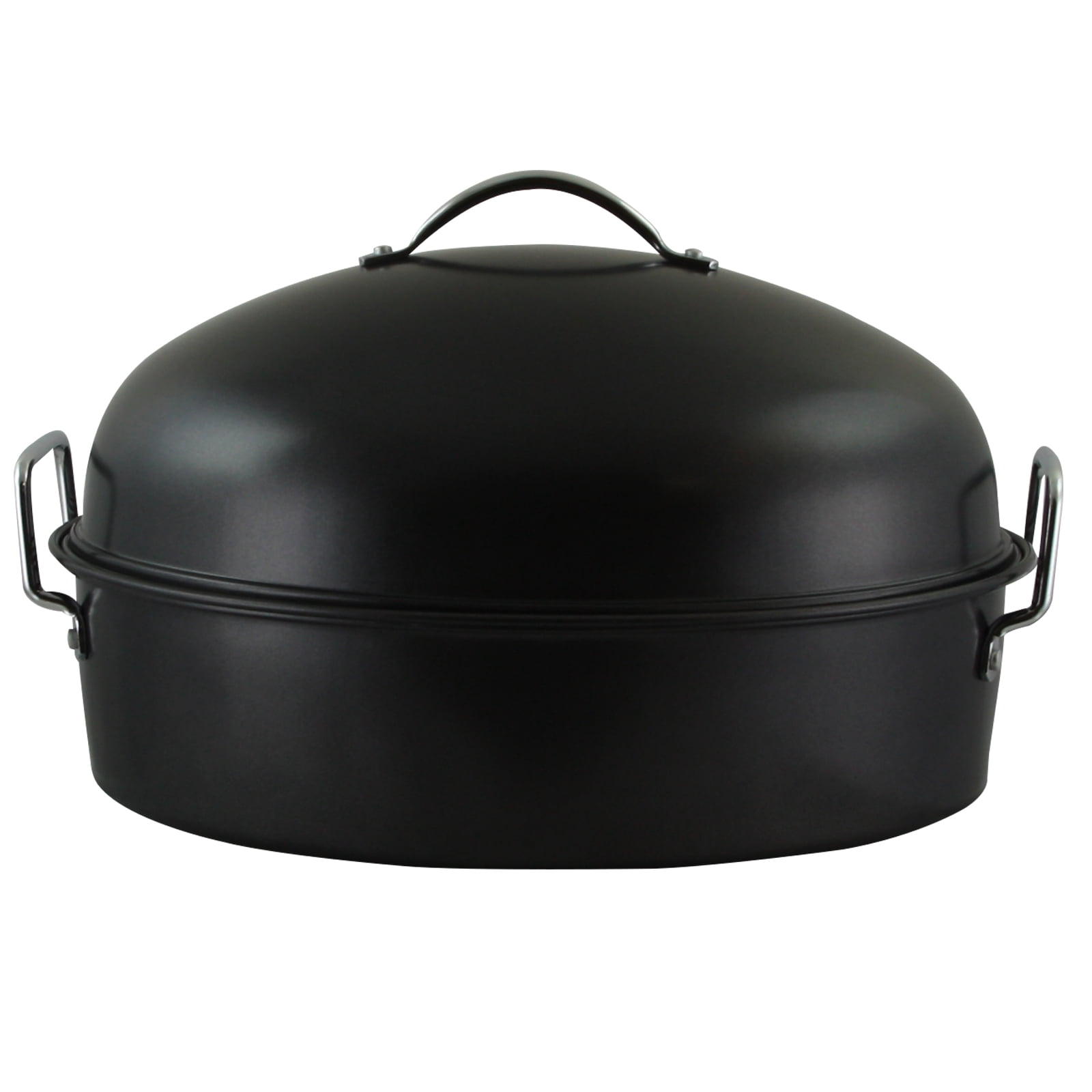 Gibson Home Kenmar High Dome Oval Roaster Black (90008.01) 935101012M