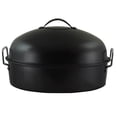 thumbnail image 2 of Gibson Home Kenmar High Dome Oval Roaster Black (90008.01) 935101012M, 2 of 3