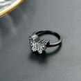thumbnail image 5 of Butterfly Ring Cremation Jewelry for Ashes Keepsake Jewelry Urns Ring Memorial Jewelry Finger Ring, 5 of 7