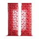 thumbnail image 2 of Cortinas Navideñas para Ventanas | 2 Cortinas Rojas de Poliéster de 140X100Cm | Estilo Navideño Único | Fácil Instalación | Decoración para El Hogar, 2 of 6