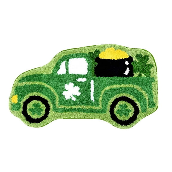 Harpi Area Rugs Clearance, St. Patrick's Day Decorative Floor Mats Non-Slip Mat Washable Carpet Absorbent Bath Mat Door Mat Bedroom Living Room Soft Tufted Carpet Bathroom Decoration