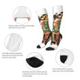 thumbnail image 3 of Balery Happy Fall Y'All Calcetines novedosos Calcetines deportivos Calcetines hasta la rodilla Calcetines de algodón Calcetines originales y geniales, 3 of 6
