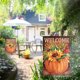 thumbnail image 5 of Inteprter Bandera de jardín de bienvenida de otoño 2022, bandera de patio de Acción de Gracias Vertical de gato de calabaza de granja, Kits de decoración para fiestas, 5 of 5