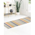 thumbnail image 3 of Rugs.com Lotus Collection Rug – 2' x 6' Runner Multi Low Rug Perfect For Hallways, Entryways, 3 of 9