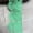 Grass green, variant on 8CM Width Europe Crown Pattern Inelastic Embroidery Lace Trim,Curtain Tablecloth Slipcover Bridal DIY Clothing/Accessories.(2 Yards in one Package) (White)