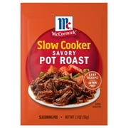 McCormick Slow Cooker Savory Pot Roast Seasoning Mix, 1.3 oz Packet