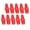 Red, variant on BIMZUC 10Pcs Tarp Clips Professional Windproof Waterproof Awning Clamps Black for Tents Canvas Pool Cover RV Banners