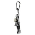 thumbnail image 2 of Sterling Silver Santa Muerte Pendant Crystal Ball Small, 1 1/4 inch long, 2 of 2