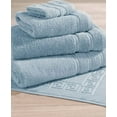 thumbnail image 2 of 4 Piece Bath Sheet Towel Set 100% Cotton Super Soft 27 x 54 Aqua Blue, 2 of 3