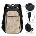 thumbnail image 3 of Balery Tortilla Mochila con carga USB para hombre y mujer - Mochila impermeable y antirrobo para portátil con puerto USB para viajes, trabajo, estudios y universidad, 3 of 7
