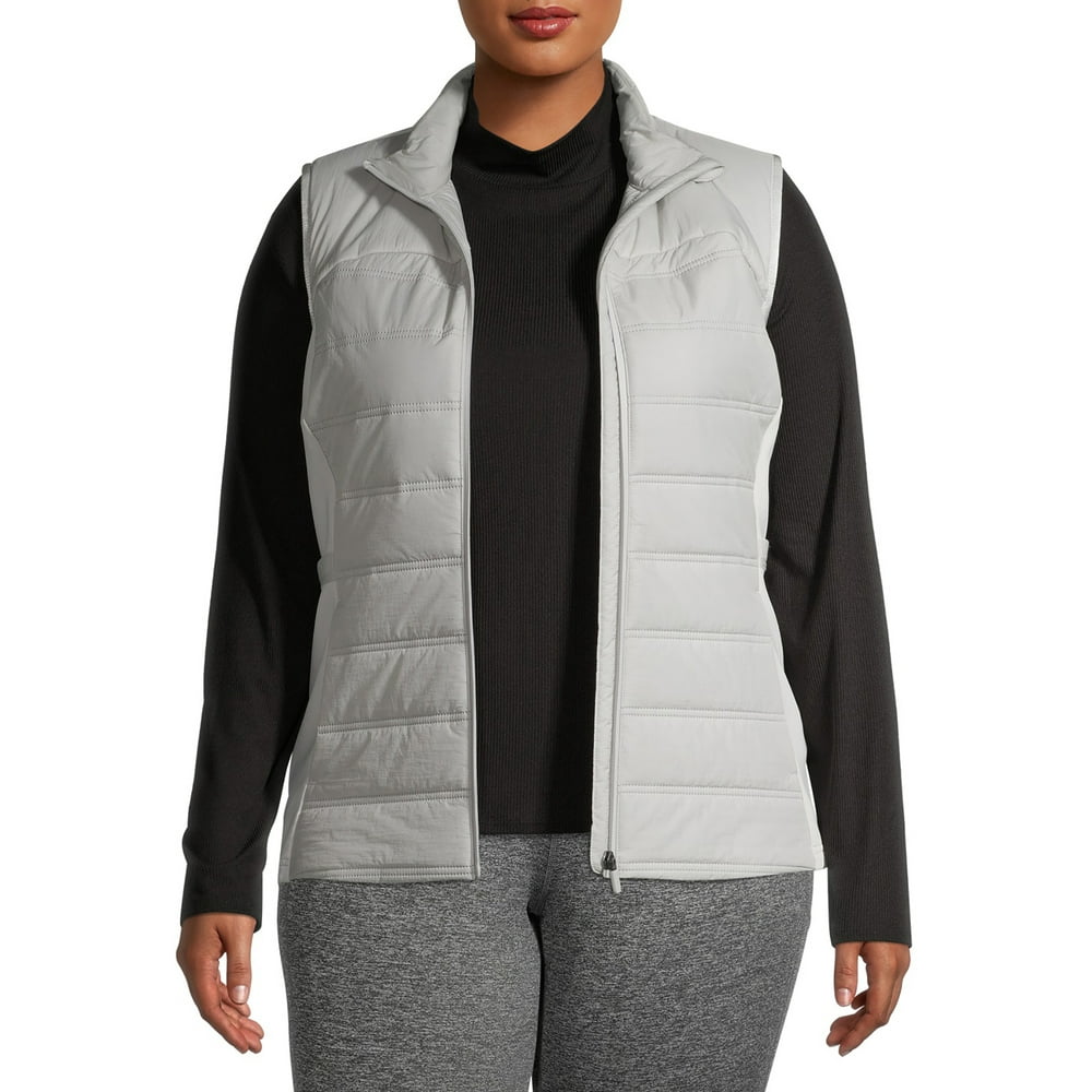 Avia Avia Women's Plus Size Athletic Quilted Puffer Vest Walmart