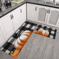 thumbnail image 3 of 2 Pieces Of Kitchen Rugs and Mats Non Skid Washable Fall (58) Kitchen Mat,Floor Cushion Waterproof Rug,Rubber Backed Area Rugs for Laundry 47*17+30*17, 3 of 7