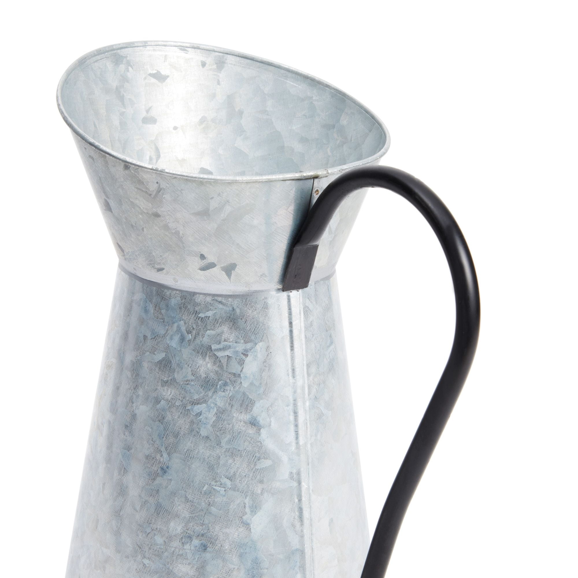 Raz 13 Rustic Galvanized Decorative Metal Pitcher Vase, 1 - Harris Teeter