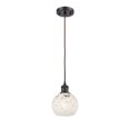 thumbnail image 5 of Innovations Lighting - White Mouchette - 1 Light Cord Hung Mini Pendant In, 5 of 7