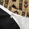 thumbnail image 4 of meiyoeat Vintage Aztec Geometric Duvet Cover King For Boys,Rustic Boho Style King Bedding For Kids,Black Reversible,3-Piece(No Comforter), 4 of 6