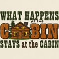 thumbnail image 3 of CafePress - Happens At The Cabin Light T Shirt - Men's Classic Graphic T-Shirt, 3 of 4