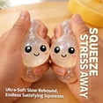 thumbnail image 4 of 2Pcs Dumpling Squishy, Glitter Dumpling Squishy Toys, Squishies Dumplings with Mystery Steamer Box, Stress & Anxiety Relief Toys for Adults Non-Edible (Random Color ), 4 of 7