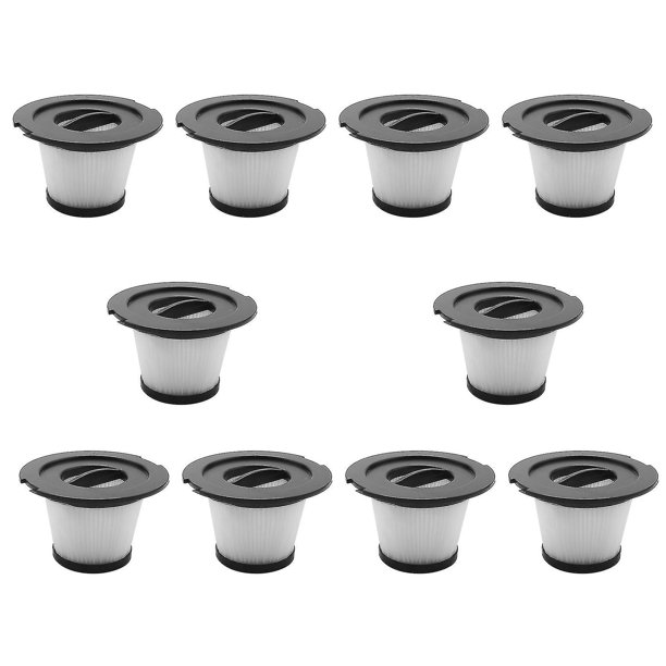 Kit de reemplazo de filtro Hepa de 10 paquetes Compatible con aspiradora inalámbrica Moosoo K17