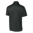 thumbnail image 6 of Yellow Rooster Men's Micropique Sport-Wick Pocket Polo Iron Grey M, 6 of 8