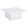 thumbnail image 1 of Pemberly Row Square Coffee Table in White High Gloss Finish, 1 of 8