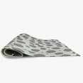thumbnail image 4 of 5' x 7' Simply Daisy Leopard Pattern Modern & Contemporary Chenille Area Rug, Dark Grey, 4 of 4