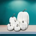 thumbnail image 5 of Desktop Ornament White Pumpkins Pattern 7 Fall Decoration for Home Garden Appeal 7PCS, 5 of 6