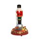 thumbnail image 5 of Estatua de Cascanueces Navideña con Luz y Música Adorno Decorativo Coleccionable Sombrero negro de tela roja, 5 of 9