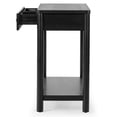 thumbnail image 5 of Safavieh Jaylessa Solid Wood 2 Drawer Console Table in Black, 5 of 12