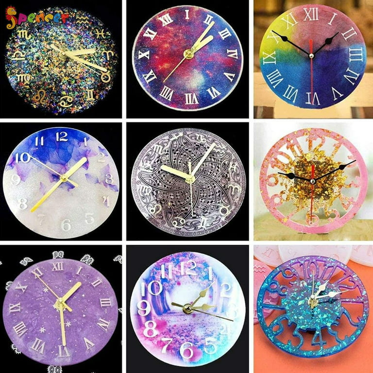 1PCS Epoxy Resin Mold for Clock Handmade Tool DIY Silicone Molds