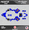 Blue, variant on Kalair GFX Graphics Kit for Suzuki JR50 (All Years) Predator Series