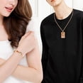 thumbnail image 2 of Set de pulsera y collar Uloveido SN300 para pareja, 2 of 6
