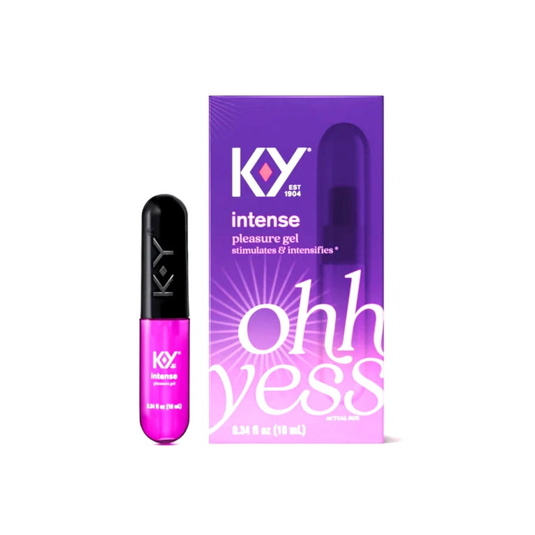 K-Y Intense Pleasure Gel - .34 fl oz, Pack of 2 - Walmart.com