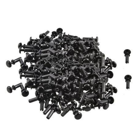 

200 Pcs Disassemble Nylon Push Rivets Fasteners for 6.5-7.5mm Thick Panel