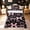 Black Pink, variant on meiyoeat Kawaii Princess Bow Bed Sheets for Kids Girls, Pink Love Hearts Stars Full Size Sheets for Bedroom, 4 Pieces