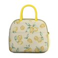 thumbnail image 2 of Lunch Bag Lunch Box for Women Reusable Insulated Lunch Bags,Water-Resistant Watercolor Lemon Cooler Lunch Tote Bag, Large Capacity for Work Travel Picnic, 2 of 6