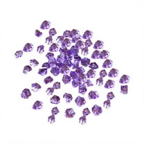 HCTSHG Purple Acrylic Ice Rocks, 200PCS Sparkling Purple Fake Diamonds, Plastic Gems for Vase Fillers, Table Scatter Decor, Marble Display, and Centerpiece Embellishments