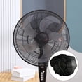 thumbnail image 1 of Weloille Fan Safety Guard Cover 1 Piece, Fine Mesh Stretchy Anti Pinch Fan Protector, Breathable Washable Dust Proof Cover for Home Standing Pedestal Fan Safety Protection, 1 of 6