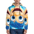 thumbnail image 2 of Lsque inside out 2 Pattern Casual Men's Hoodie,Hooded Sweatshirt with Kangaroo Pocket,Pullover Hoodie-Large, 2 of 8