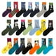 thumbnail image 2 of Calcetines de algodón con estrellas para hombre, calcetines con pinturas famosas, calcetines con pintura al óleo de Mona Lisa, calcetines para hombre, 2 of 6